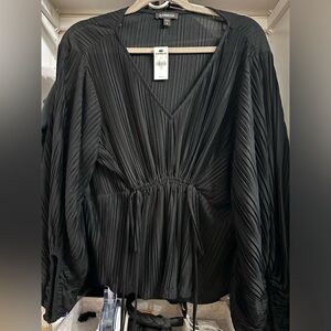 Express Black Blouse size small